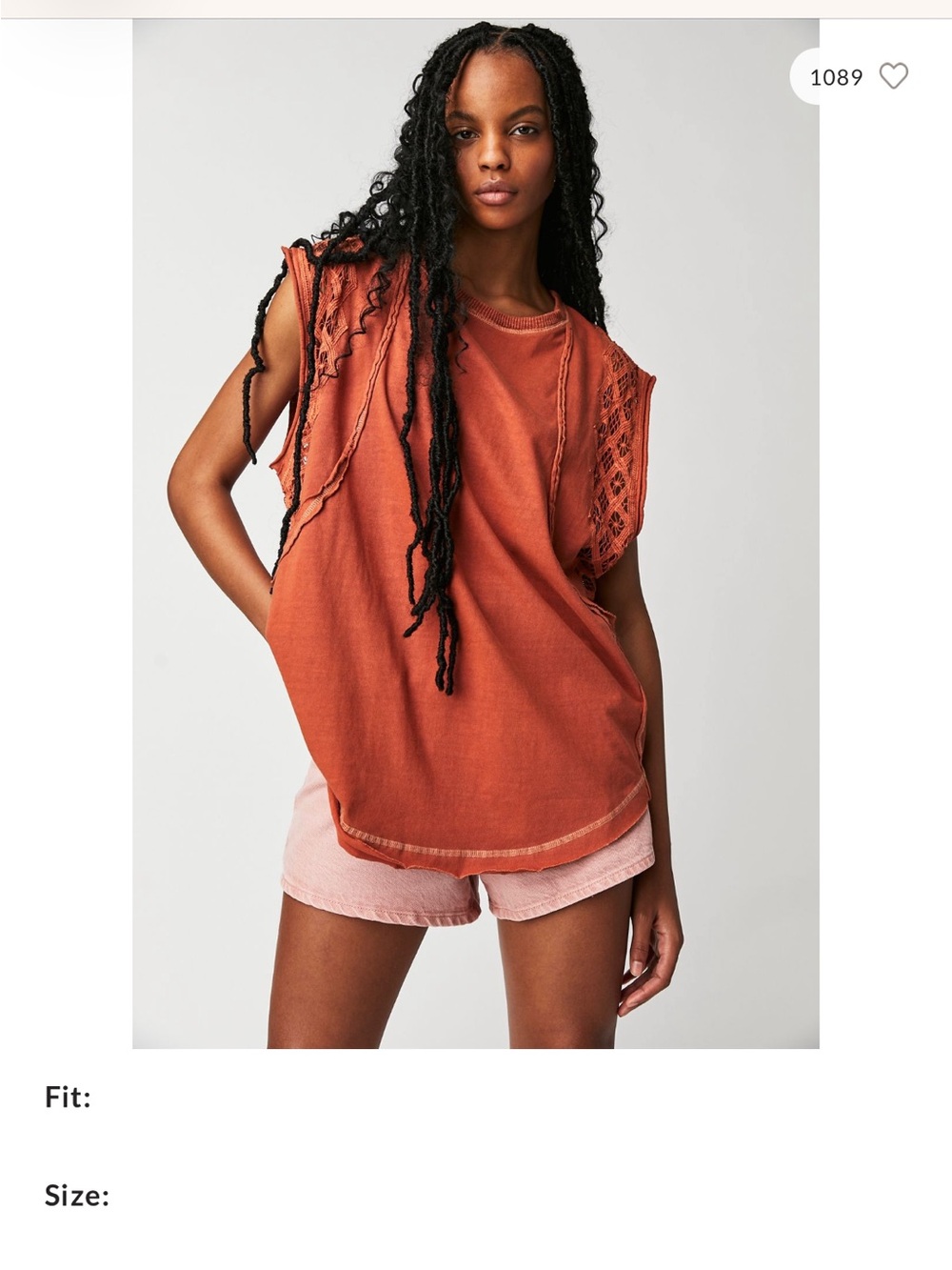 Free people table for two tee